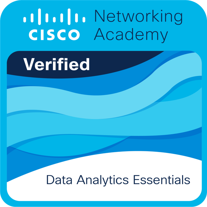 Data Analytics Essentials badge